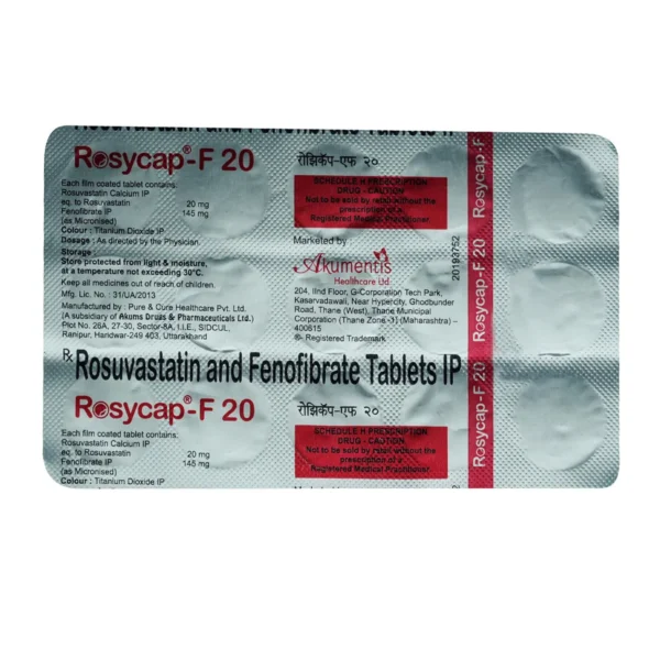 Rosycap F 20 Tablet