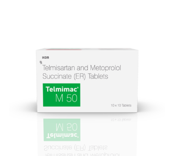Telmimac M 50 Tablet