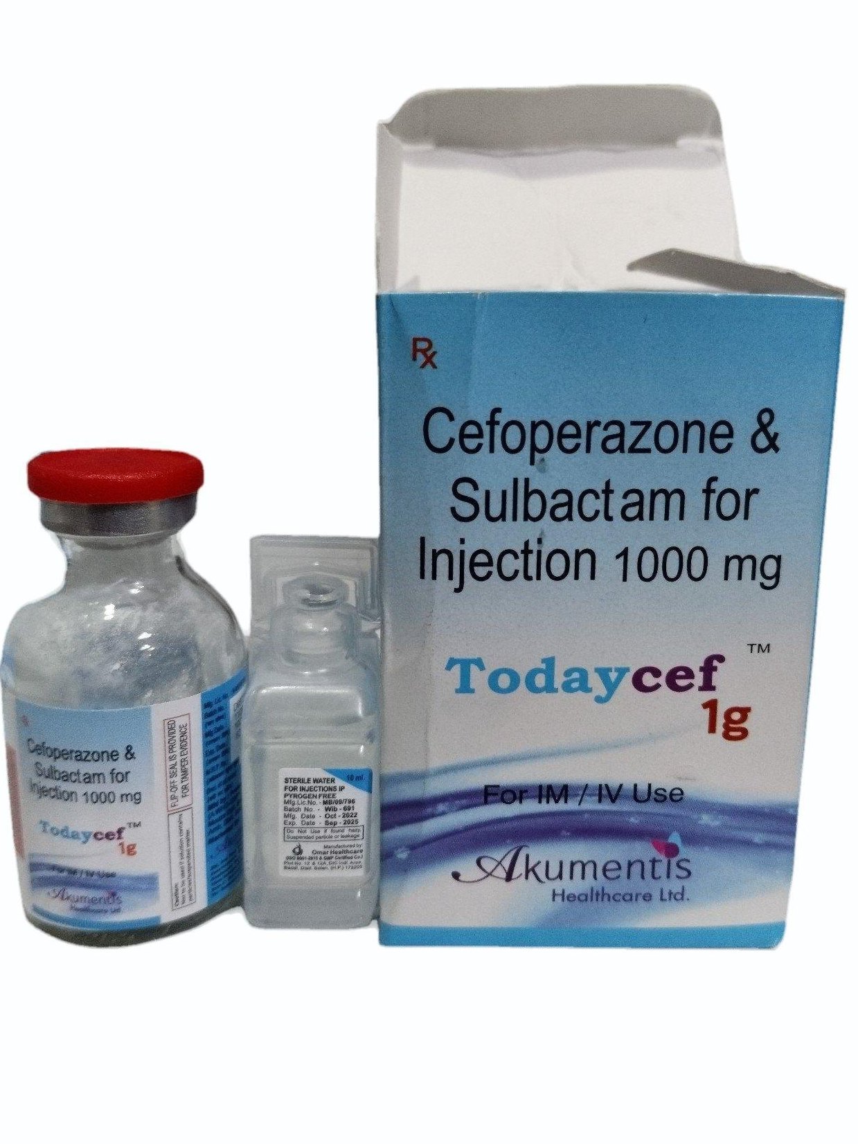 Todaycef 1gm Injection - Jeevandip