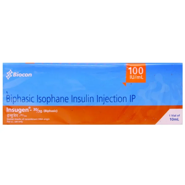 Insugen 30/70 Injection 100IU/ml