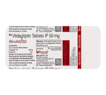 Biovilda 50 Tablet