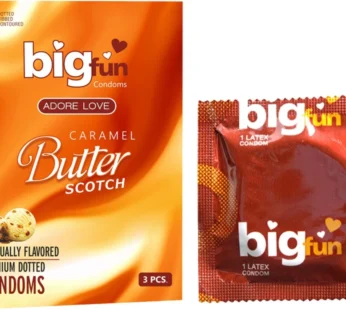 Bigfun Condom Buterscot 3pcs