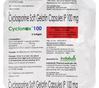 Cyclonox 100 Capsule