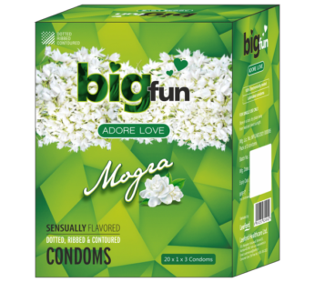 Bigfun Condom Mogra 3pcs