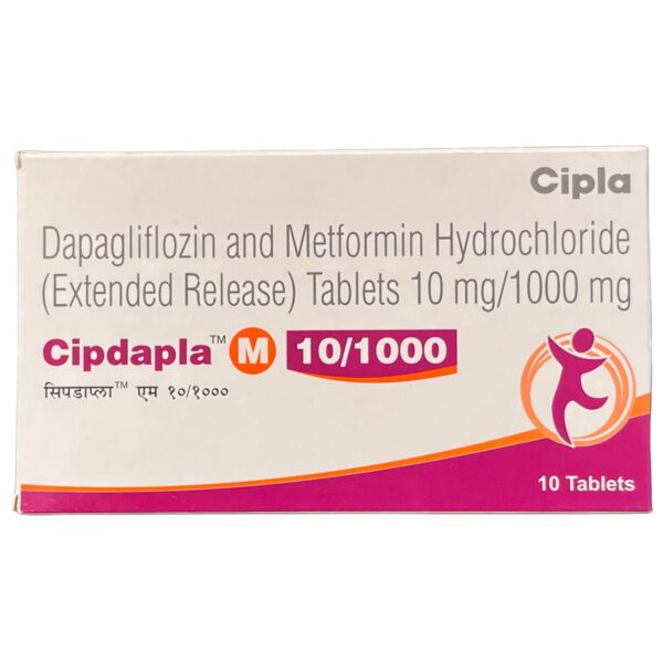 Cipdapla M 10/1000 Tablet