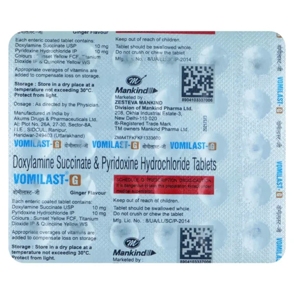 Vomilast G Tablet