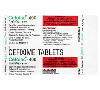 Cefolac 400 Tablet