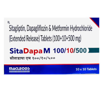 Sitadapa M 100/10/500 Tablet