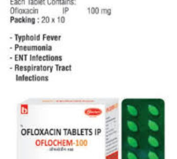 Oflochem 100mg Tablets